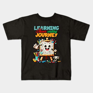 Embrace the journey of lifelong learning Kids T-Shirt